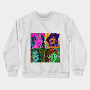 Pop Art - American Novelists (Female) Crewneck Sweatshirt